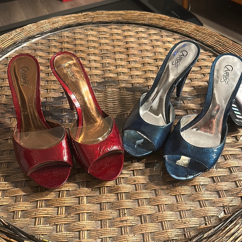 Carlos Santana heels 7.5 **Price for both**